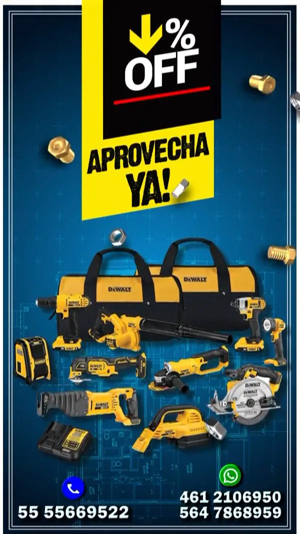Promotional video spot for DEWALT