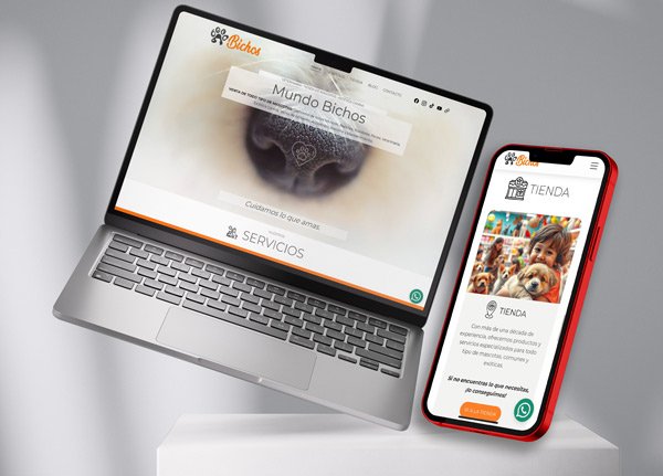 Mundo Bichos, Veterinaria, Tienda de Mascotas, Acuarios y Estética Animal.
